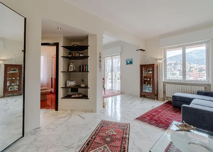 Apartment Guesthost - Sturla Cozy Flat With Private Parking Genoa